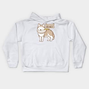 Shakespearean Husky Kids Hoodie